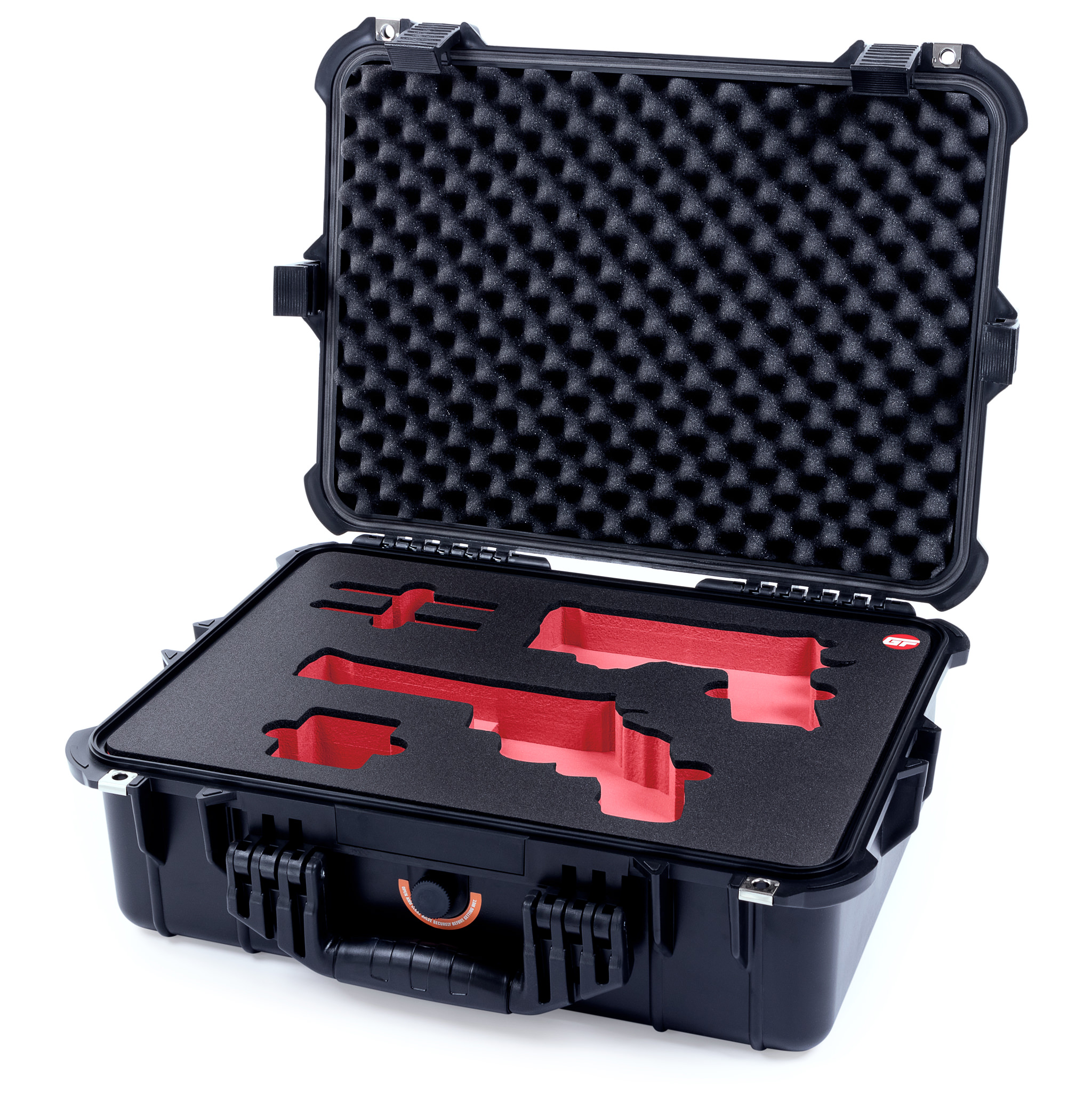 Case Club Foam Only to Fit Apache 4800 (Harbor Freight) - 5  Pistol & Accessory Foam Set with Silica Gel Canister to Help Prevent Rust  (5 Pistol Acc) : Sports & Outdoors